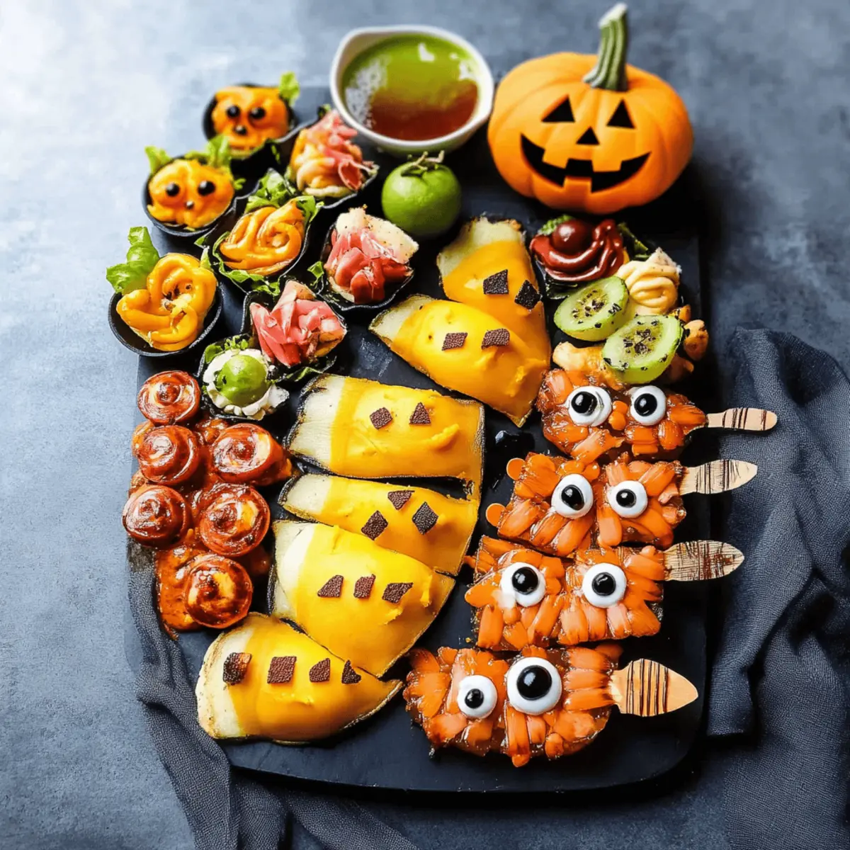 Spooky Apple Monsters: Fun Halloween Food Ideas for Kids