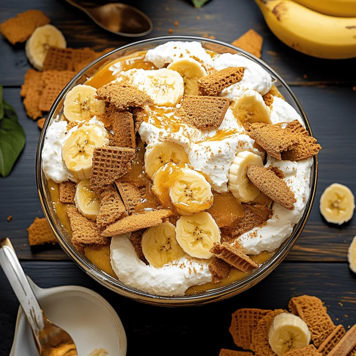 Delicious Biscoff Banana Pudding with Caramel Recipe to Try