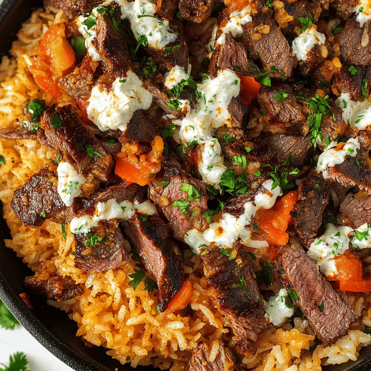Savory Steak & Queso Rice Recipe for a Delicious Meal