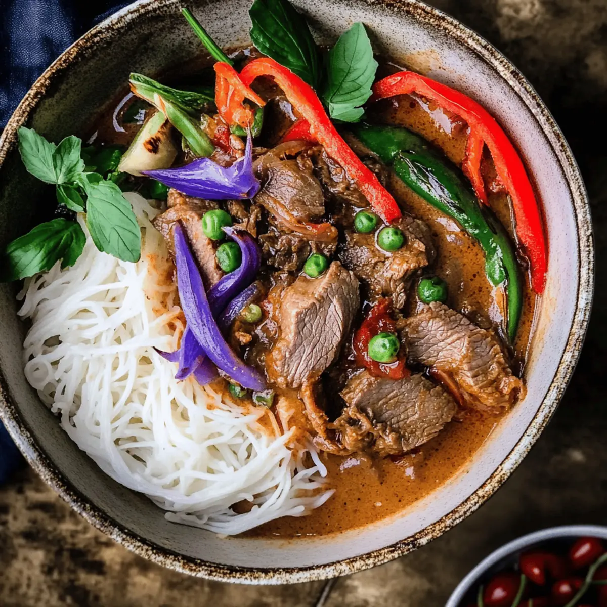 New! Coconut Red Curry Drip Beef