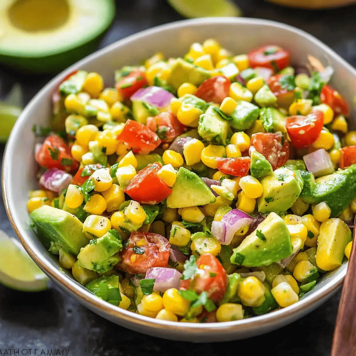 Delicious Summer Corn Salad with Avocado for Refreshing Meals