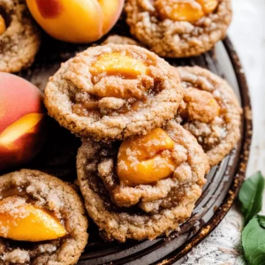 Peach Cobbler Cookies Recipe