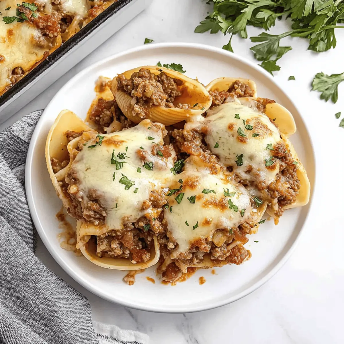 Delicious Stuffed Shells with Ground Beef Recipe for Family Dinners