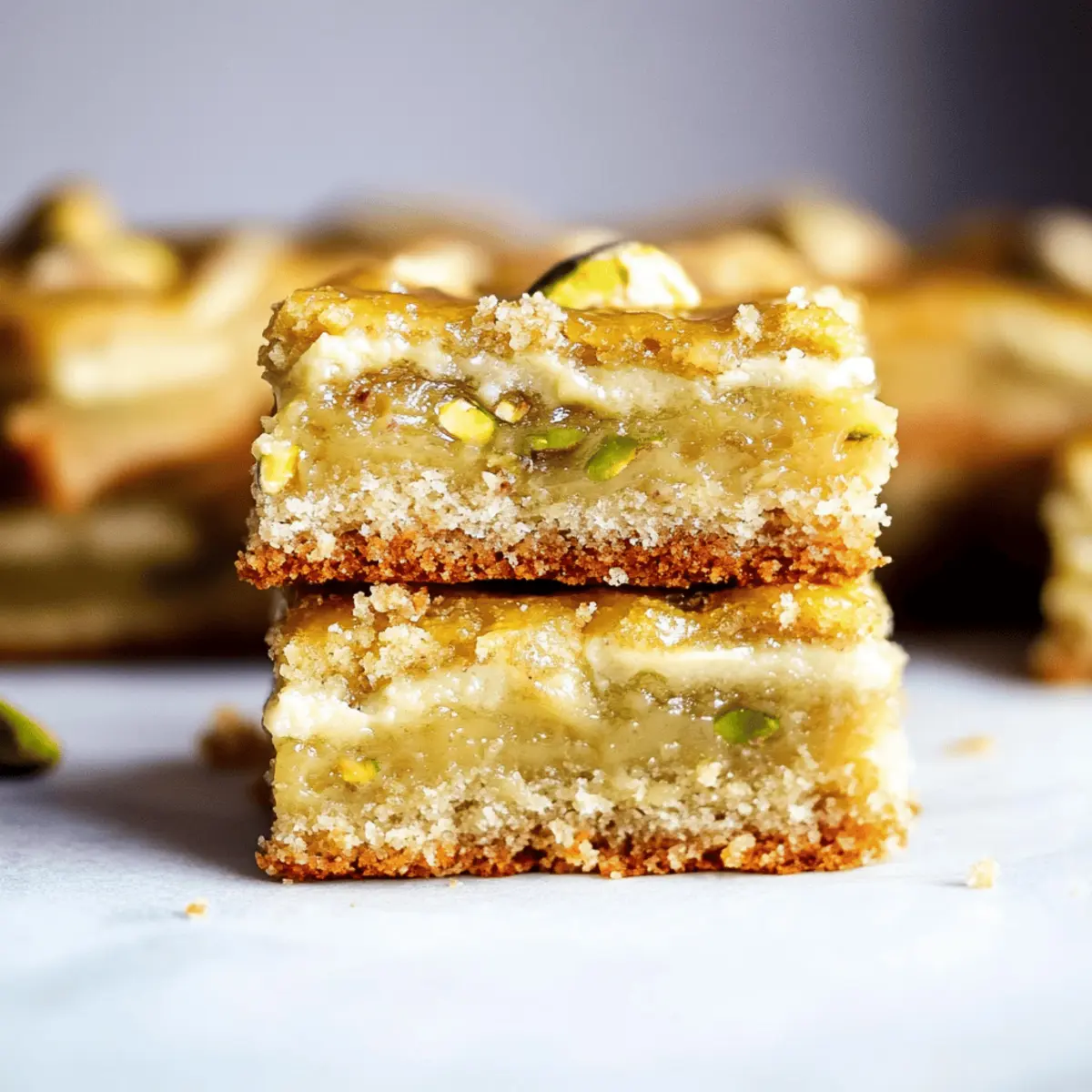 Delightful Pistachio Gooey Butter Cake Recipe with Cream Cheese