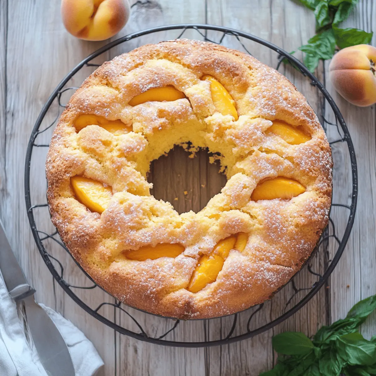 Irresistible Summer Peach Cake Recipe for Deliciously Light Desserts