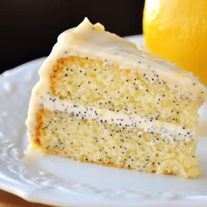 Lemon Poppy Seed Cake