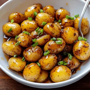 Honey Mustard Potatoes