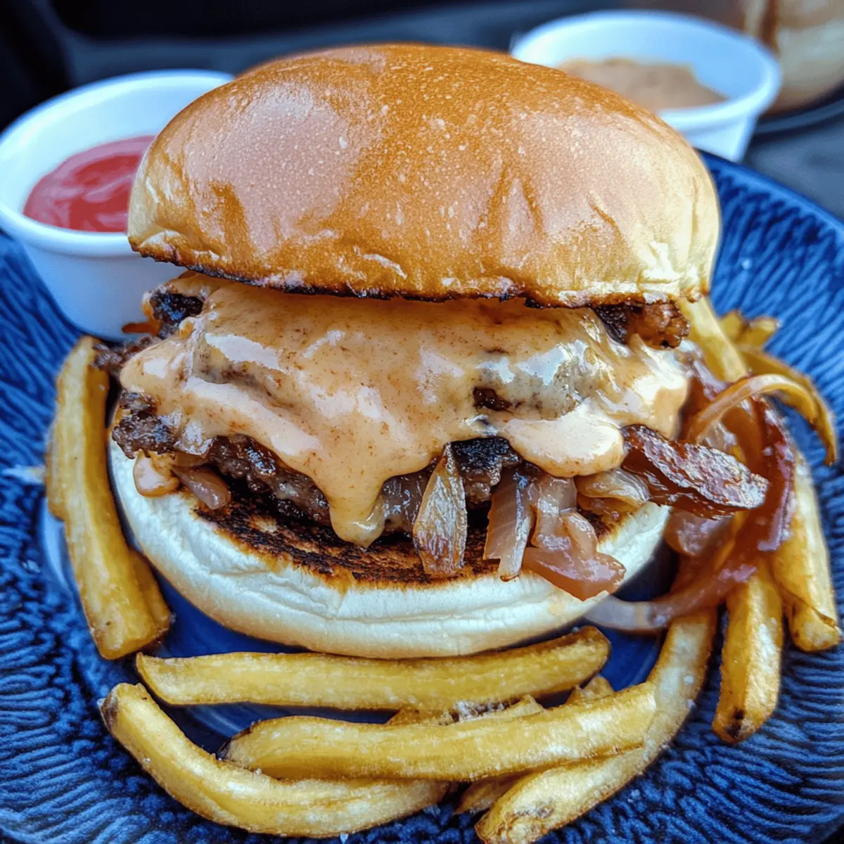 Irresistible Crack Burgers Loaded with Cheese and Bacon Delight