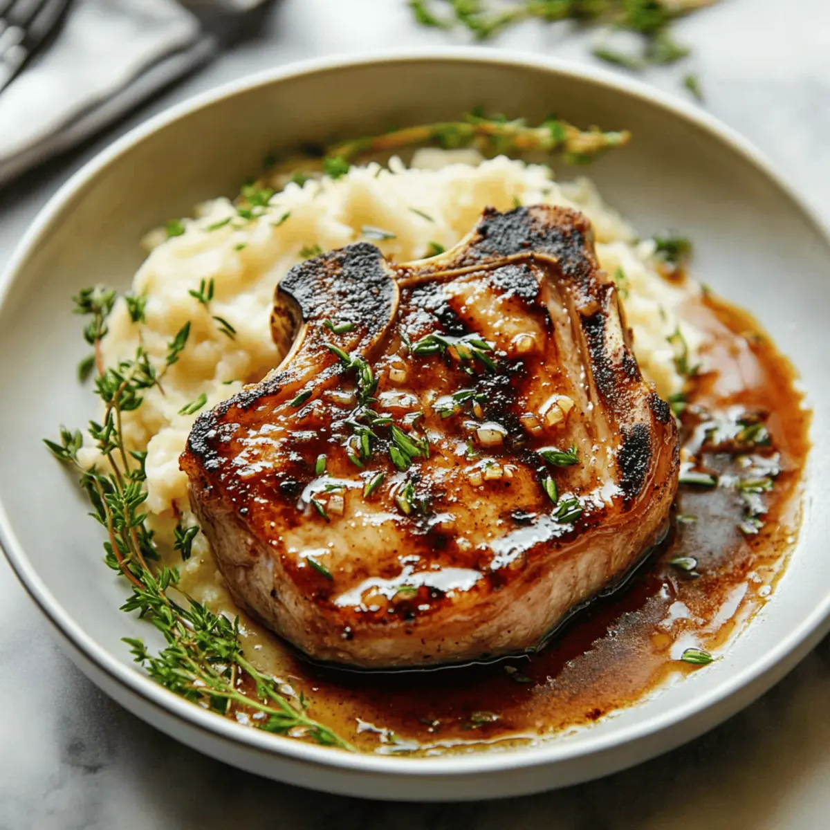 30 Minute Brown Sugar Pork Chops