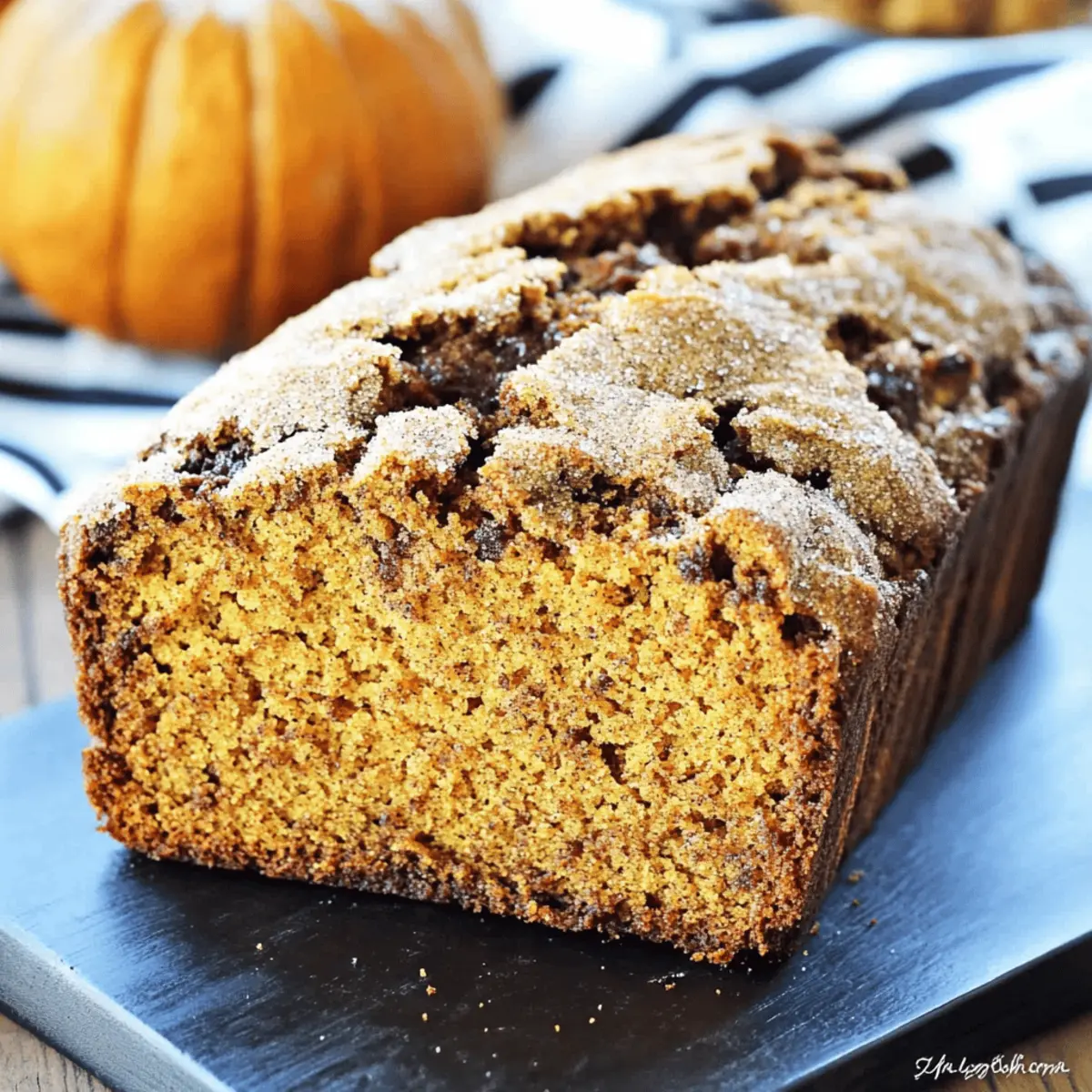 Delicious Snickerdoodle Pumpkin Bread Recipe for Fall Baking