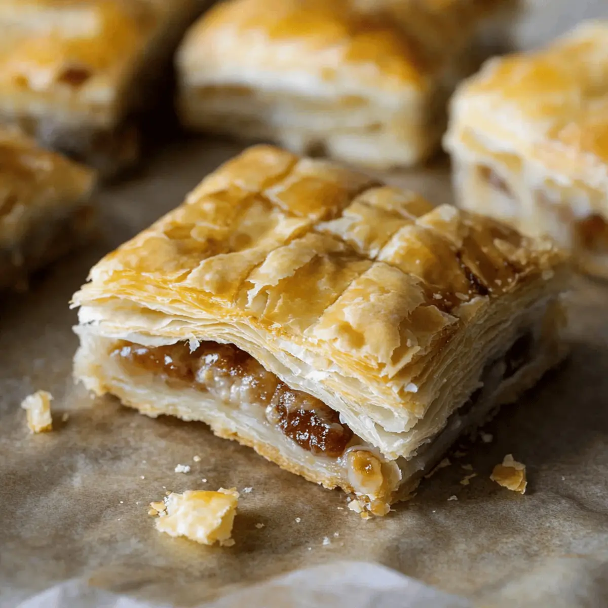 Delicious Breakfast Puff Pastry Bars for a Hearty Morning Meal