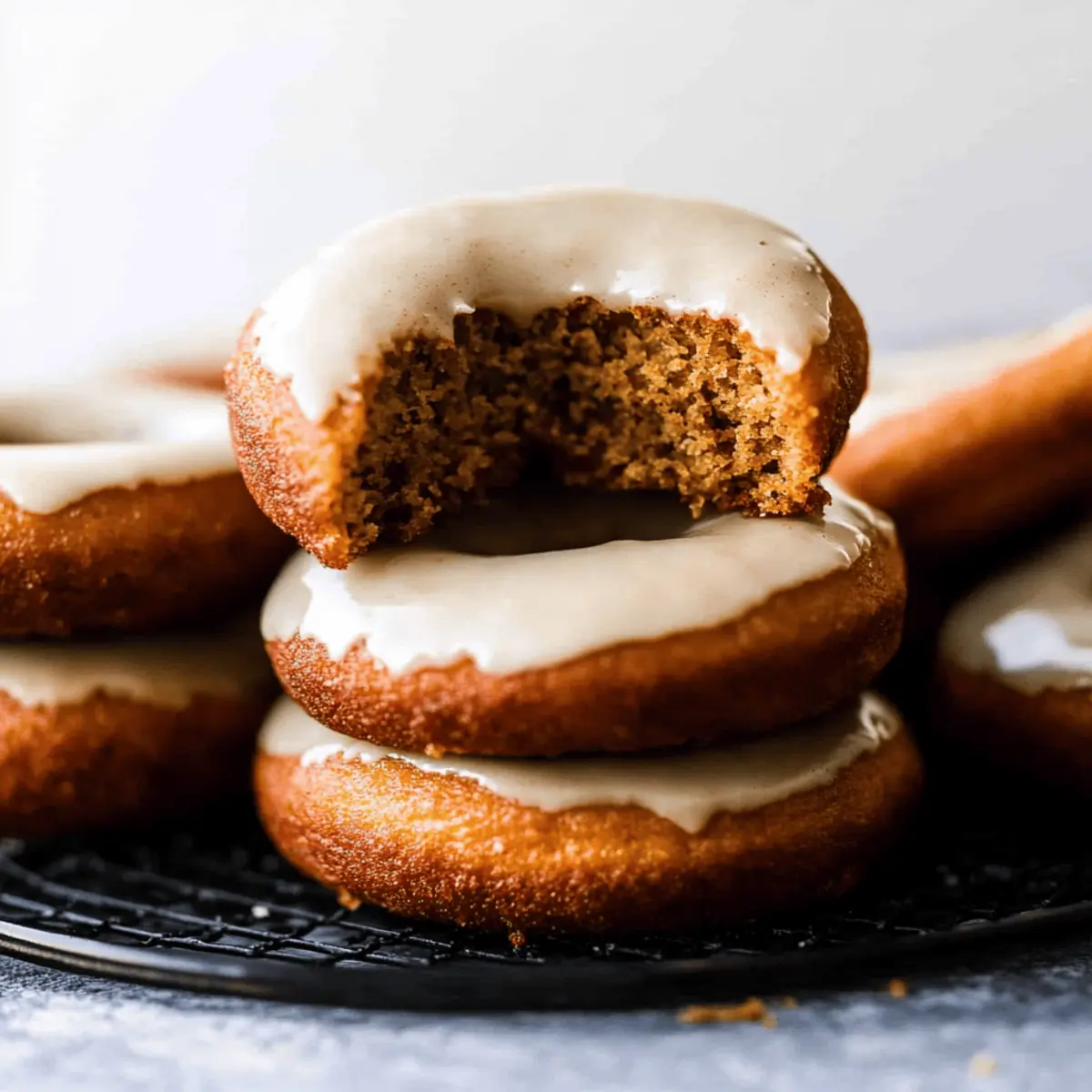 Delicious Baked Pumpkin Donuts with Brown Sugar Glaze Recipe