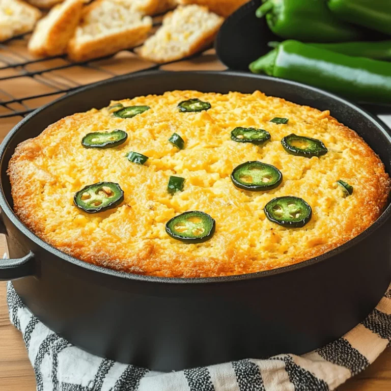 Jalapeño Cheddar Cornbread