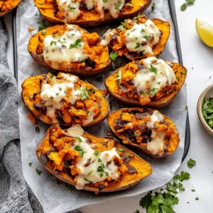 Loaded Sweet Potato Skins