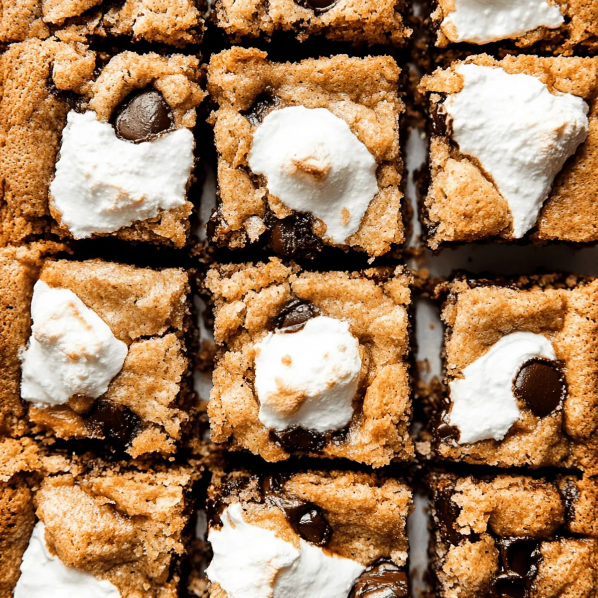 Delicious S'more Bars Recipe: Easy Cookie Bars with Chocolate and Marshmallow