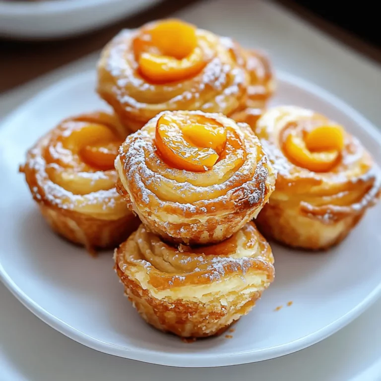 Irresistible Peach Pie Cruffins Recipe