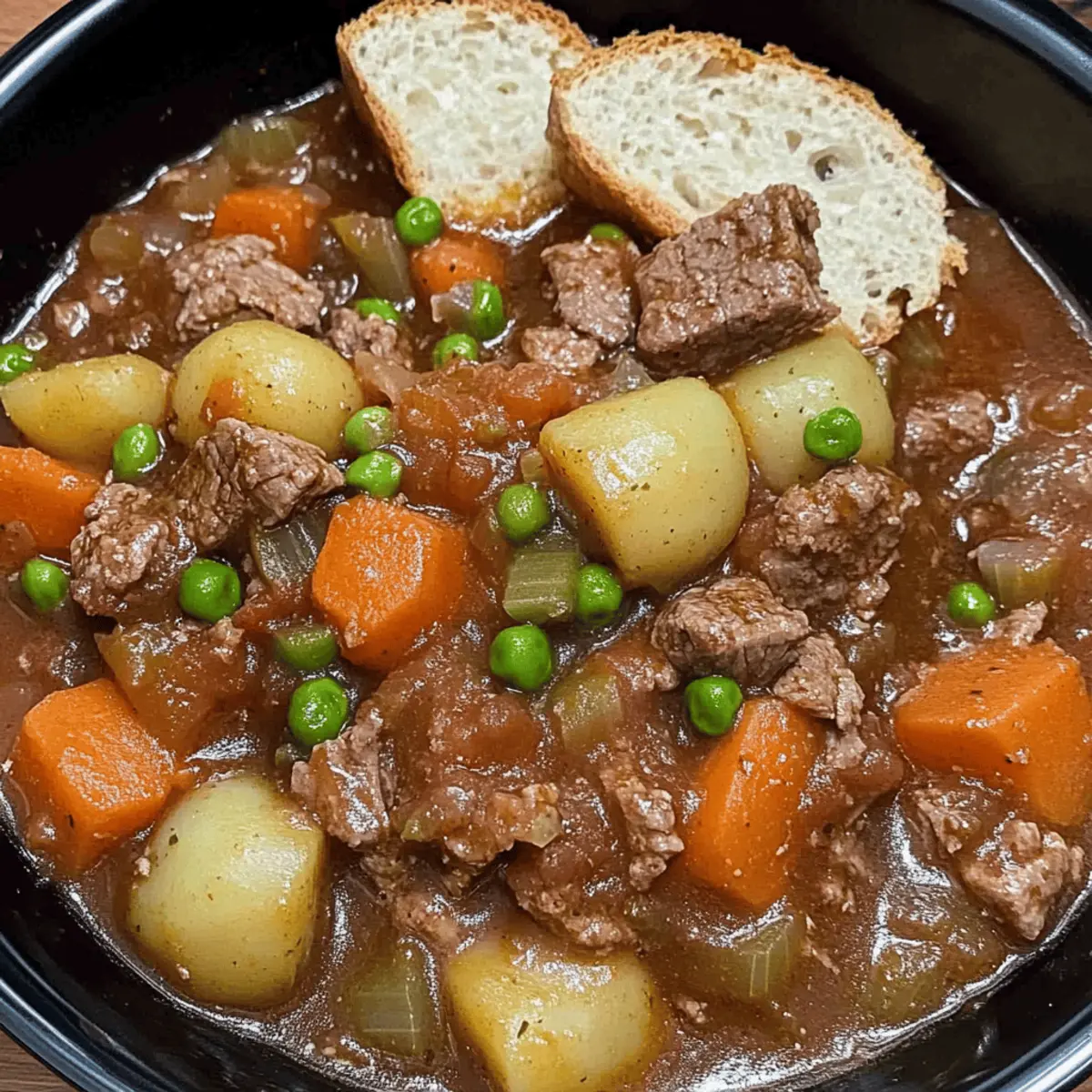 Comforting Crockpot Beef Stew Recipe for Ultimate Cozy Dining