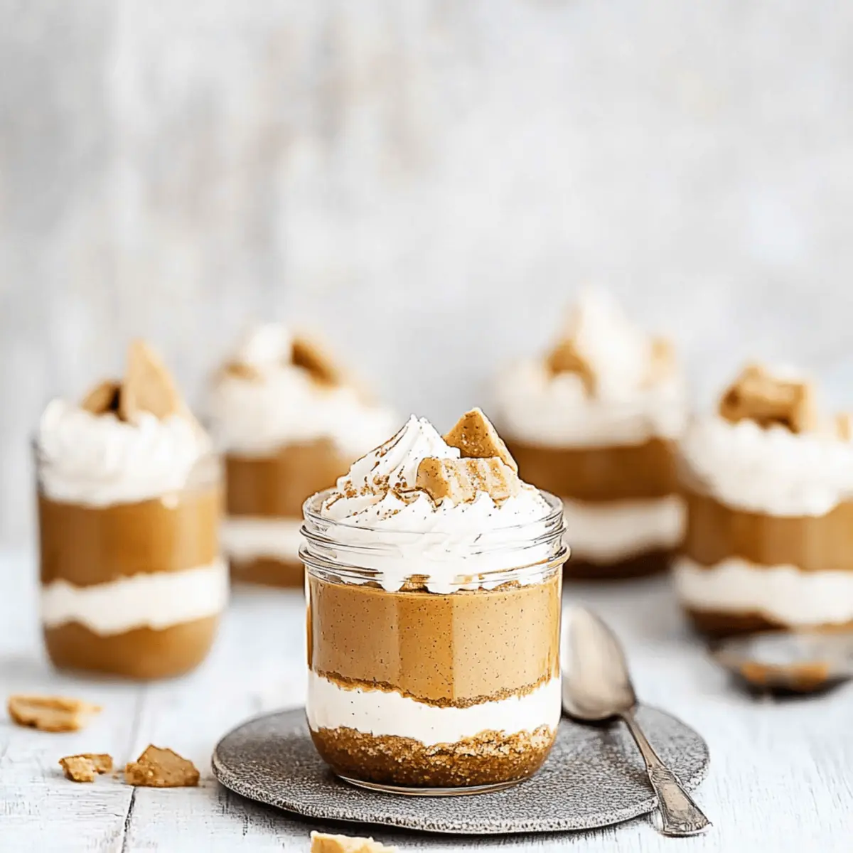 Delicious No-Bake Pumpkin Cheesecake Jars Perfect for Fall