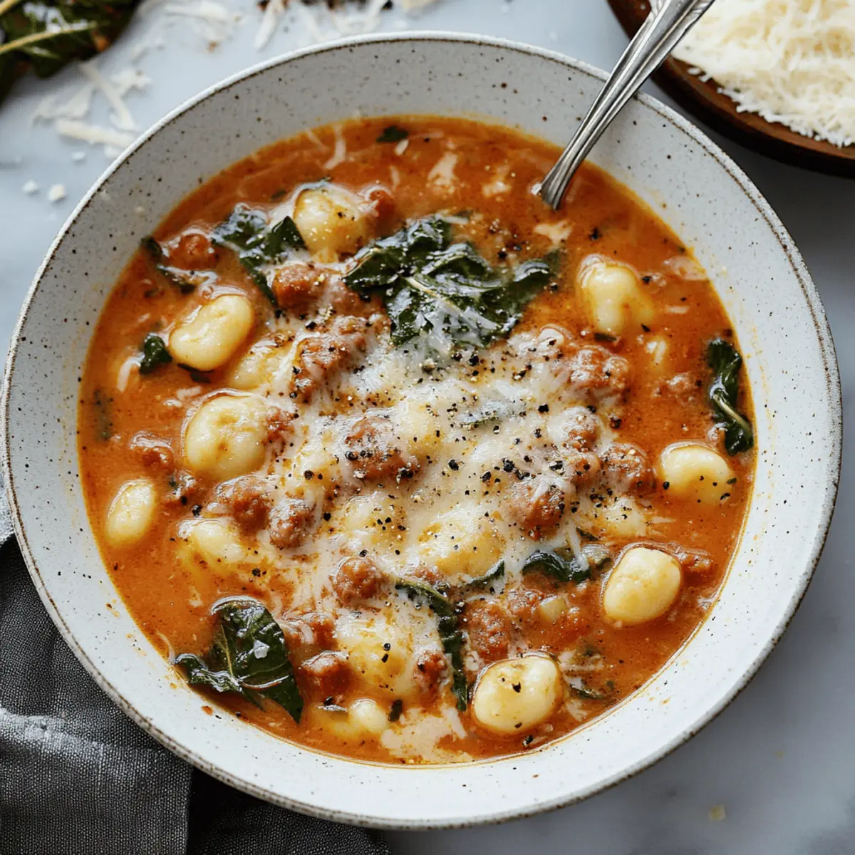 Creamy Italian Sausage Gnocchi Soup Recipe Ready in 45 Minutes