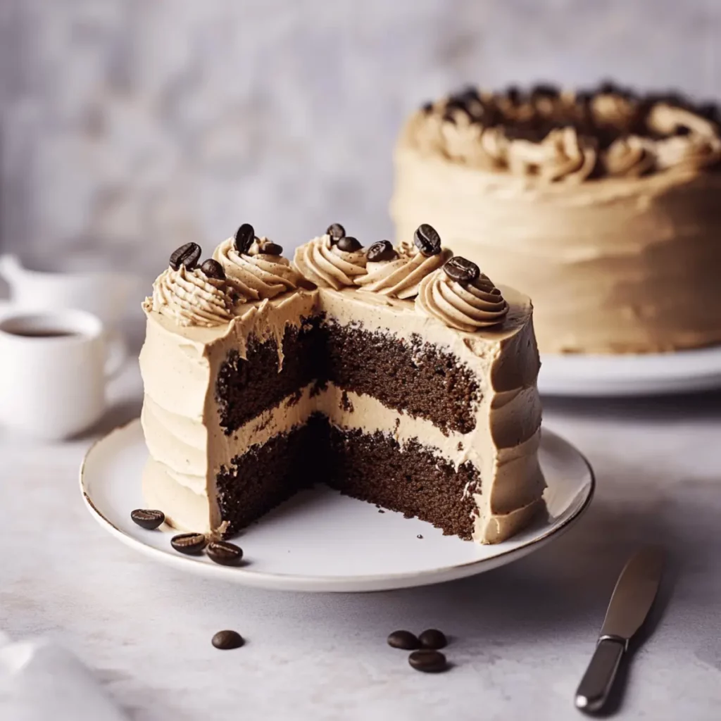 Chocolate and Espresso Cream Cake