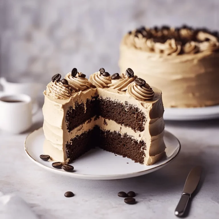 Chocolate and Espresso Cream Cake