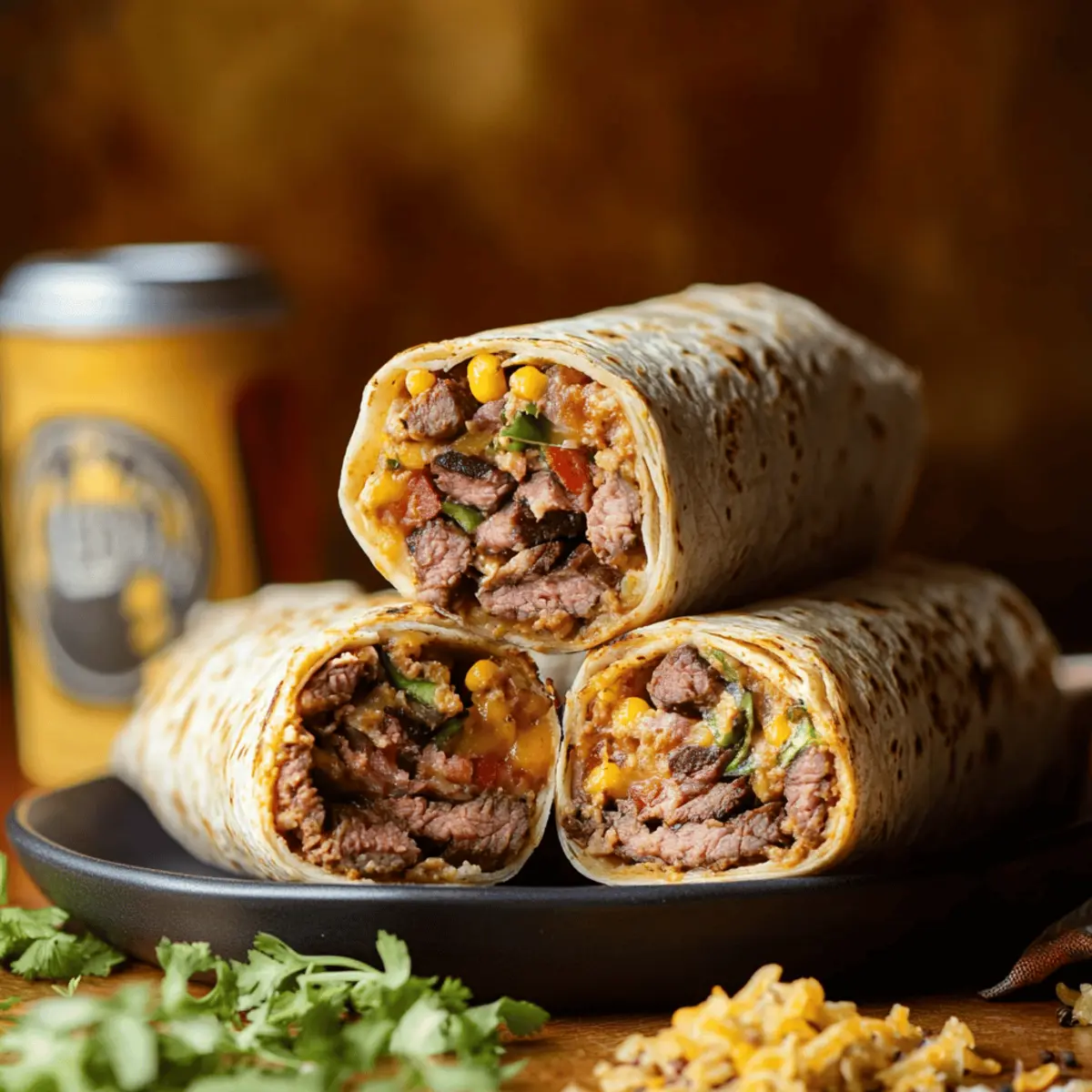 The Ultimate Homemade Steak Burritos with Ribeye and Fresh Fillings