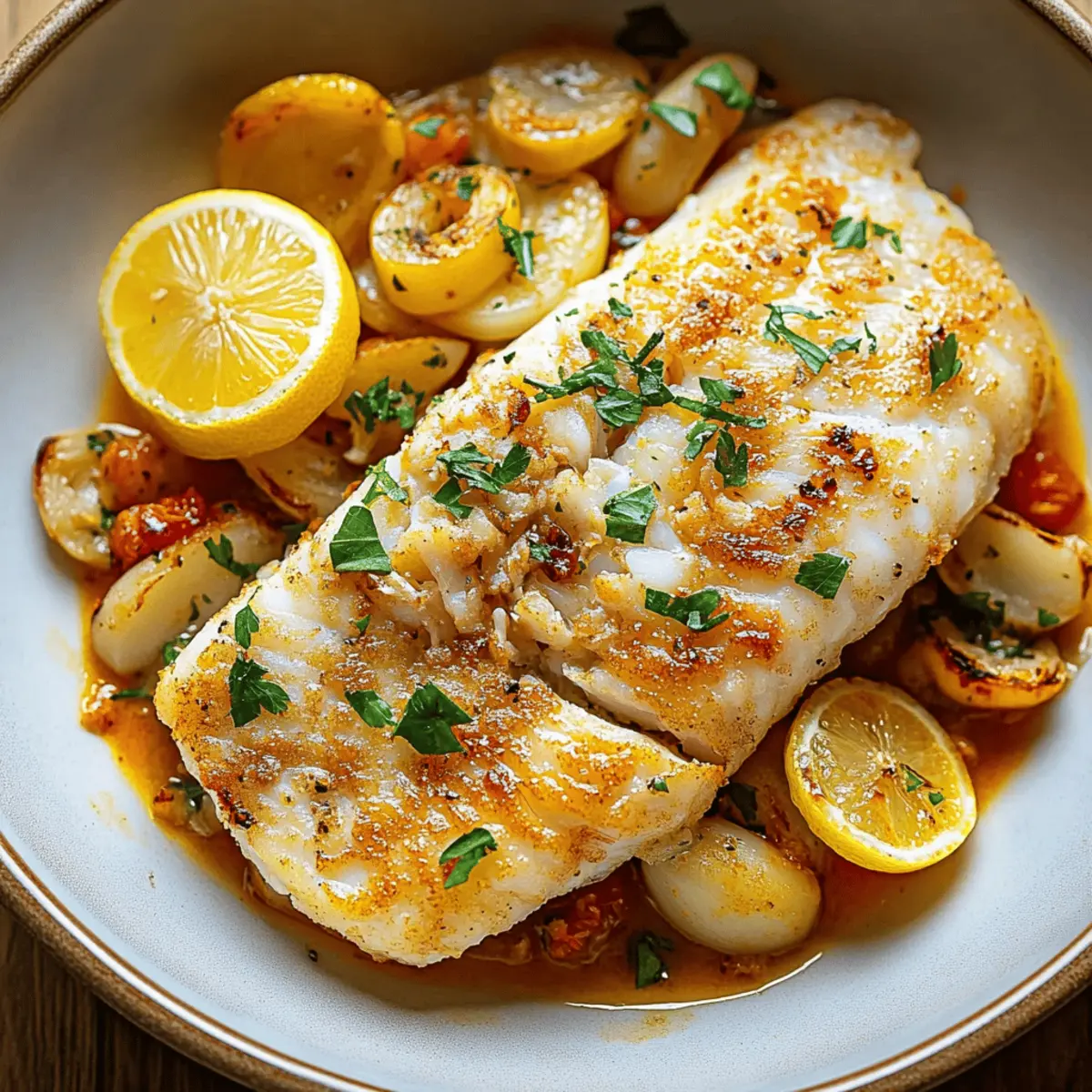 Irresistible Lemon Garlic Butter Cod Recipe in Just 10 Minutes