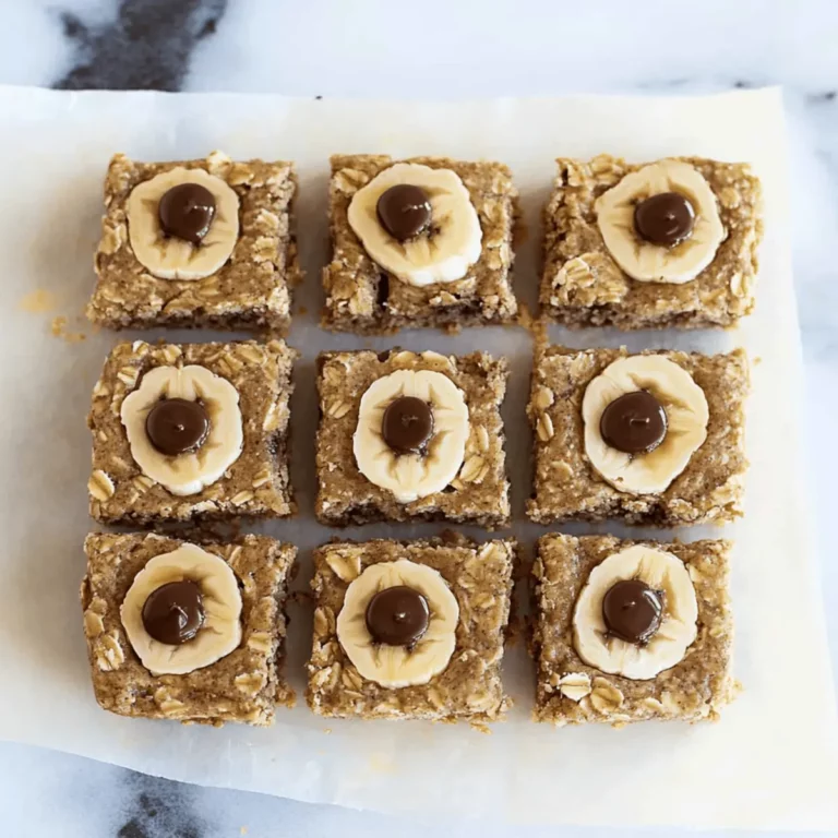 Banana Oatmeal Bars