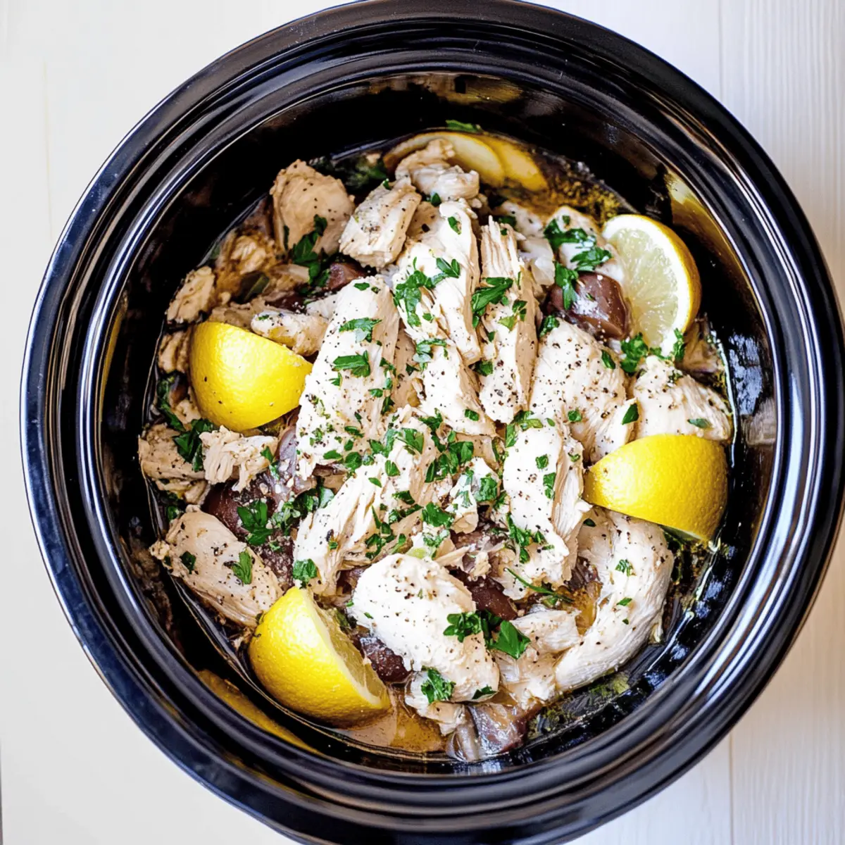Delicious Slow Cooker Greek Chicken Recipe for Tender Flavor