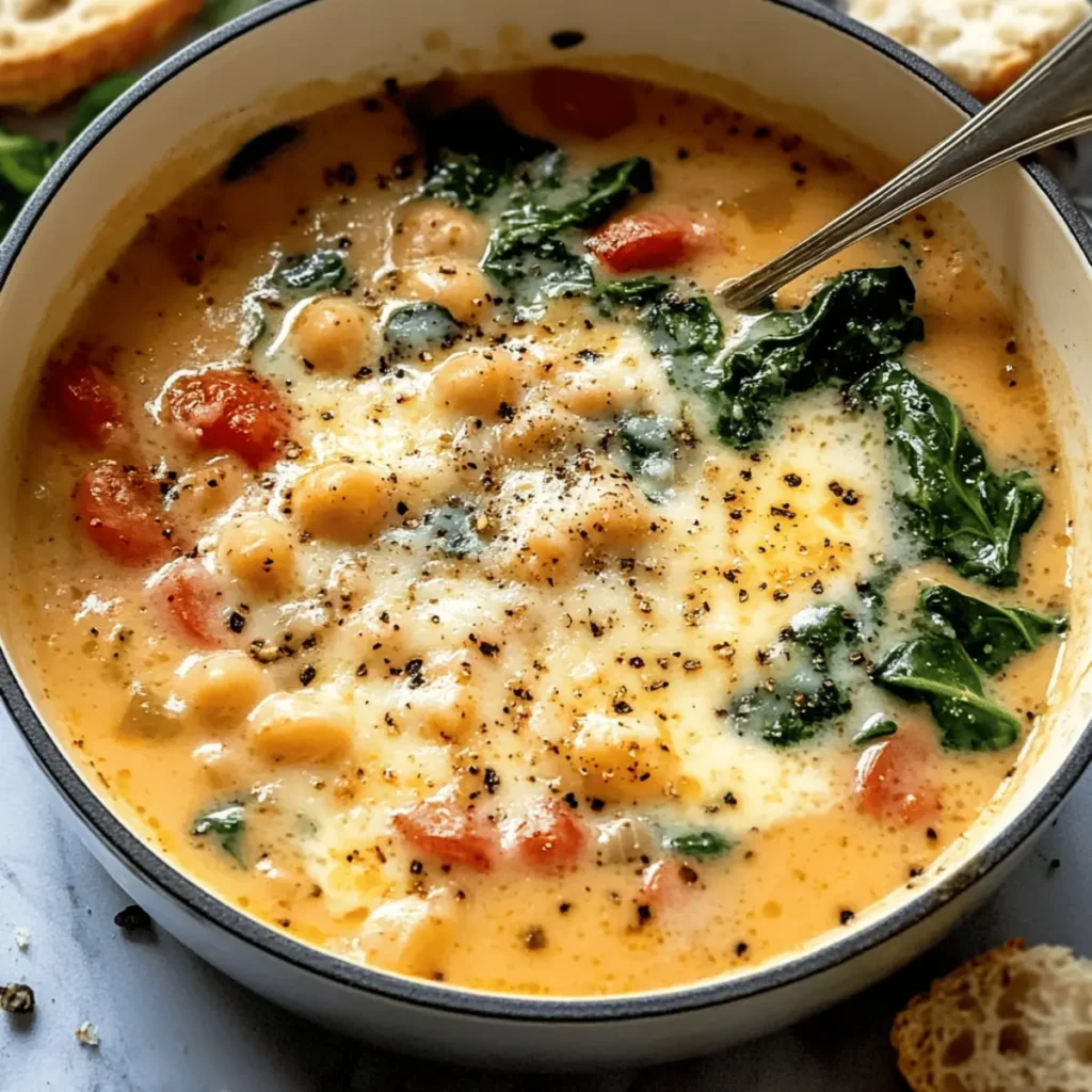 Tuscan Parmesan Cream Soup