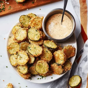 Easy Air Fryer Fried Pickles Recipe