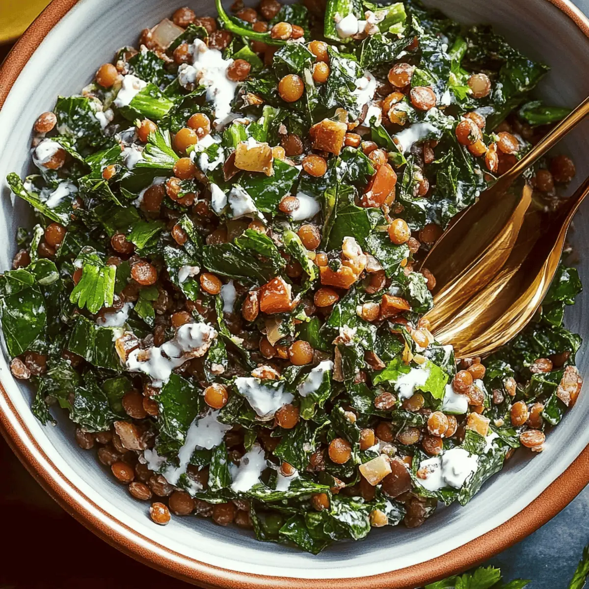 My Favorite Crunchy Lentil Salad