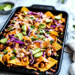 Best Sheet Pan BBQ Chicken Nachos