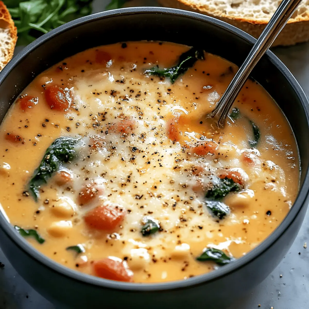 Delicious Tuscan Parmesan Cream Soup Recipe for Cozy Nights