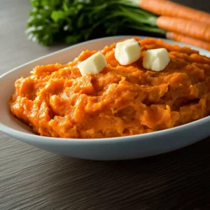 Healthy Smashed Carrots
