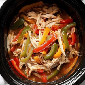 Easy Crockpot Fajitas