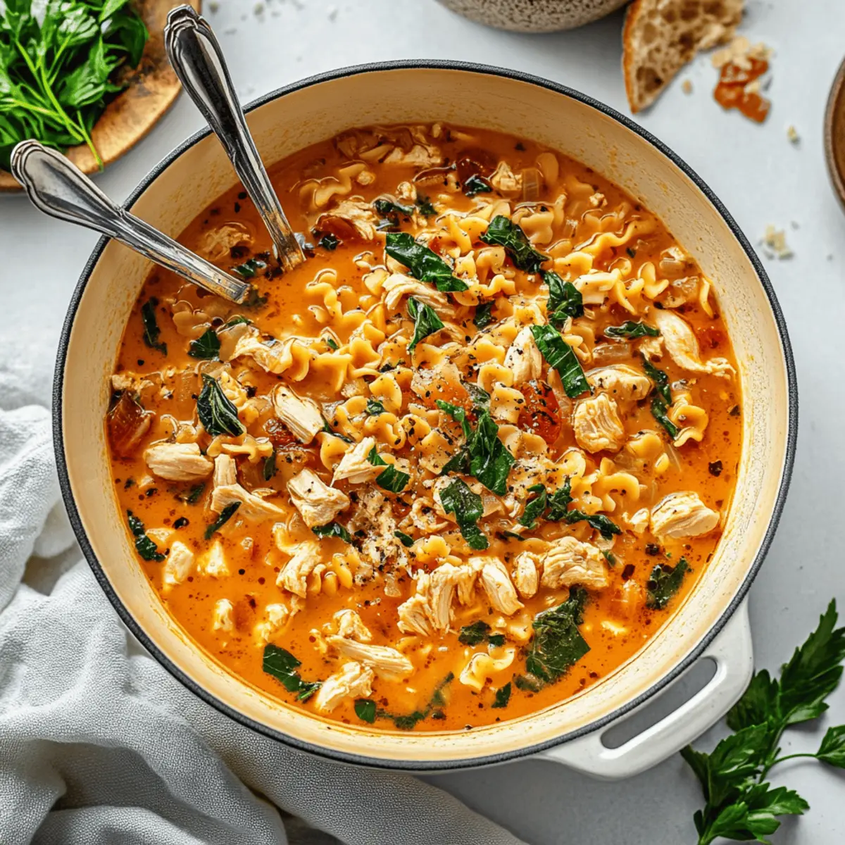 Cozy Marry Me Chicken Soup