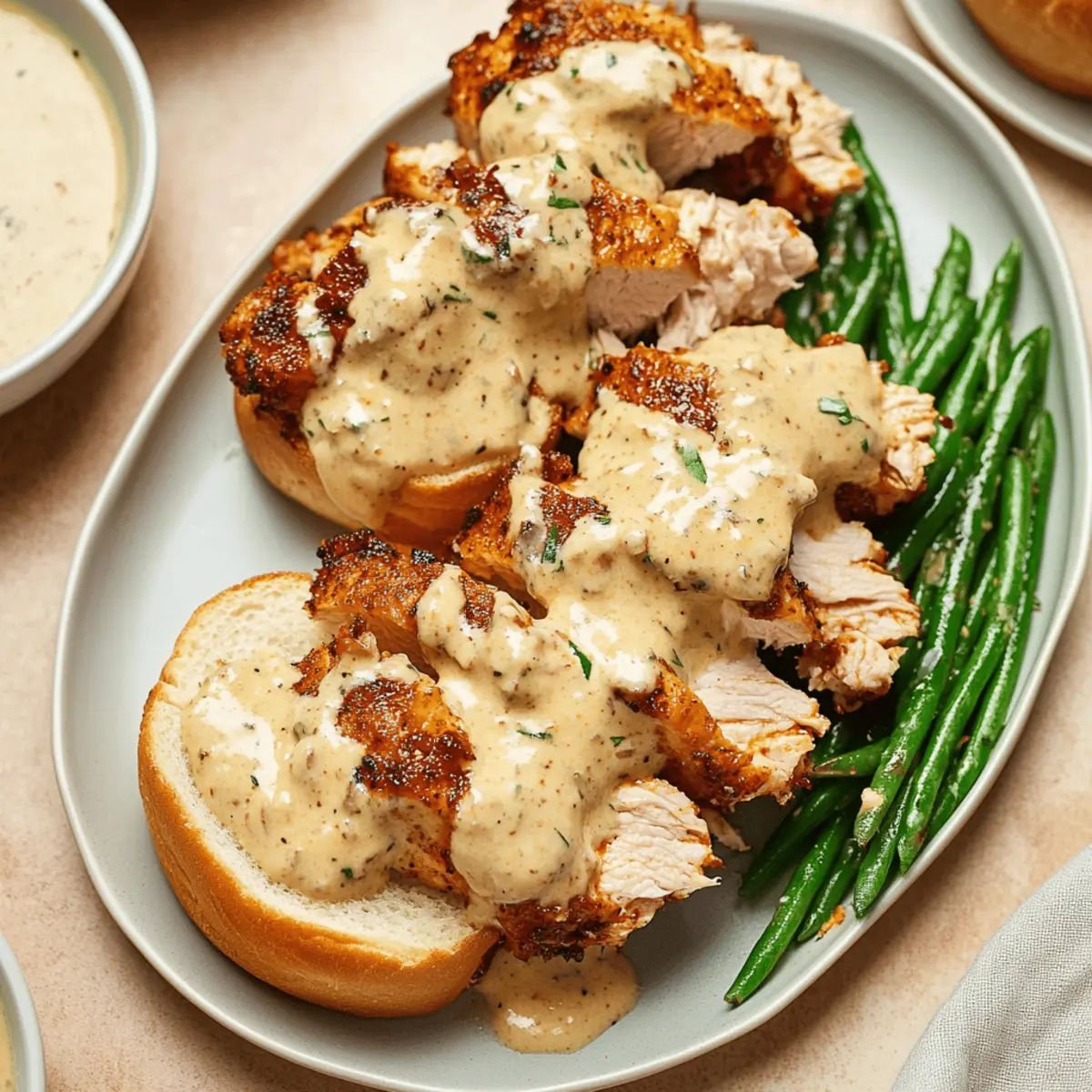 Succulent Pork Tenderloin with Dijon Cream Sauce Recipe