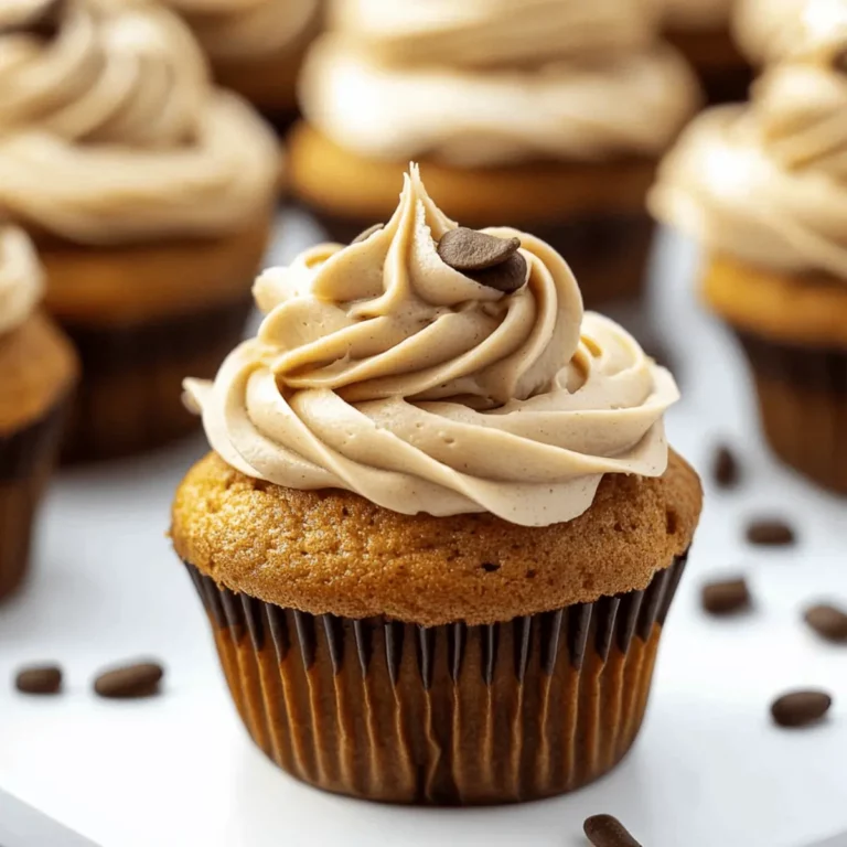 Pumpkin Spice Latte Cupcakes