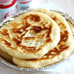 20-Minute Garlic Cottage Cheese Naan