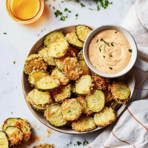 Easy Air Fryer Fried Pickles Recipe