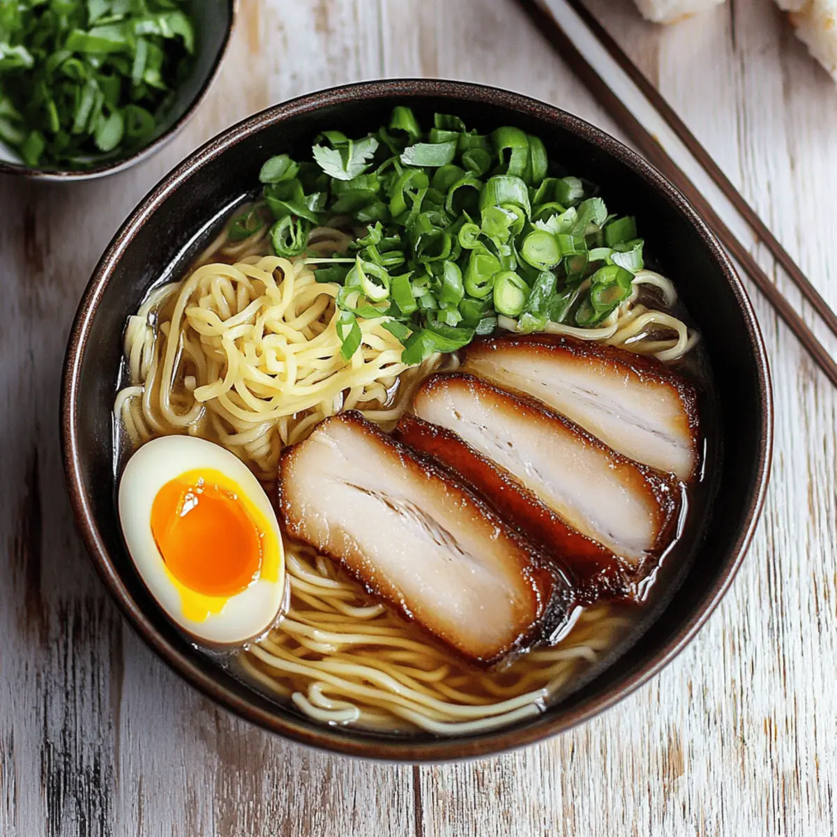 How to Perfect Ramen Chashu with Flavorful Shoyu Broth