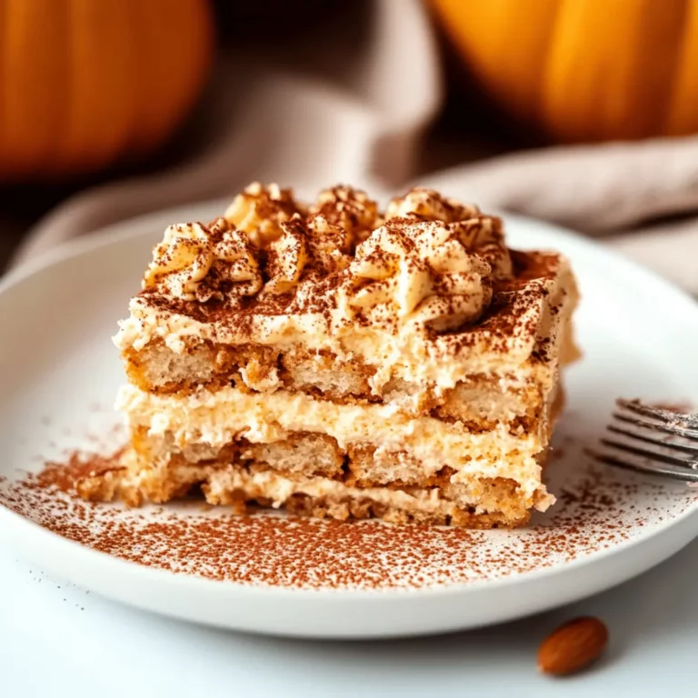 Creamy Pumpkin Tiramisu