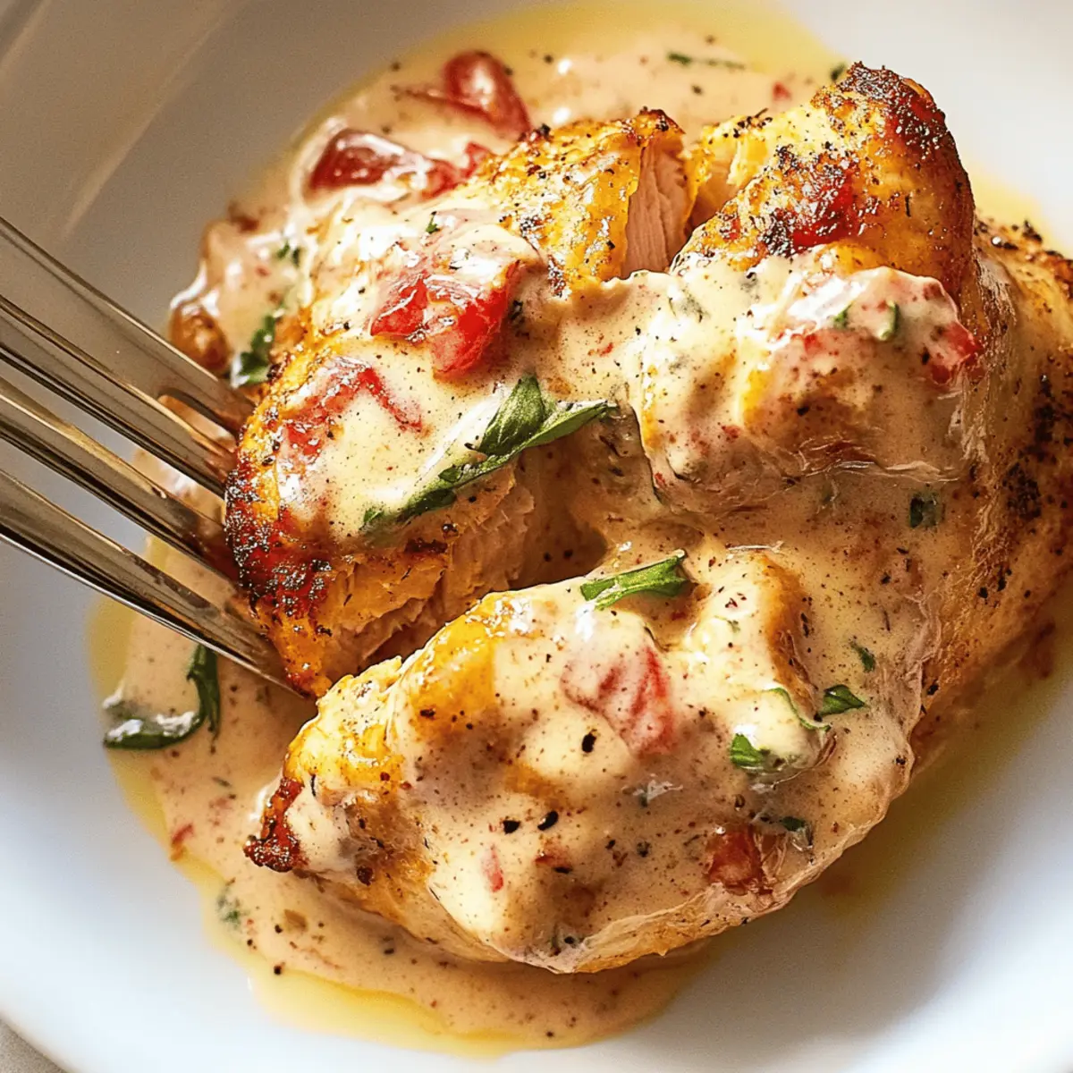 Dump & Go Marry Me Chicken in Creamy Sun-Dried Tomato Sauce