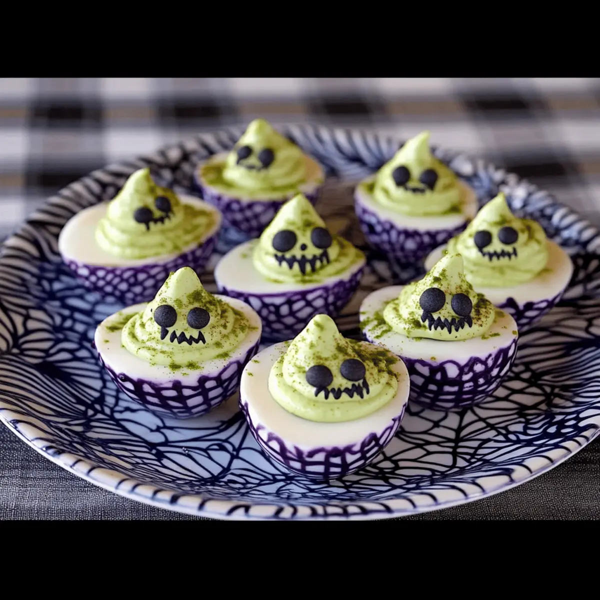 Creepy Deviled Eggs for Halloween: Colorful and Festive Treats