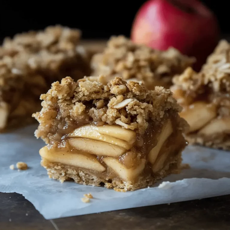 Apple Crisp Bars
