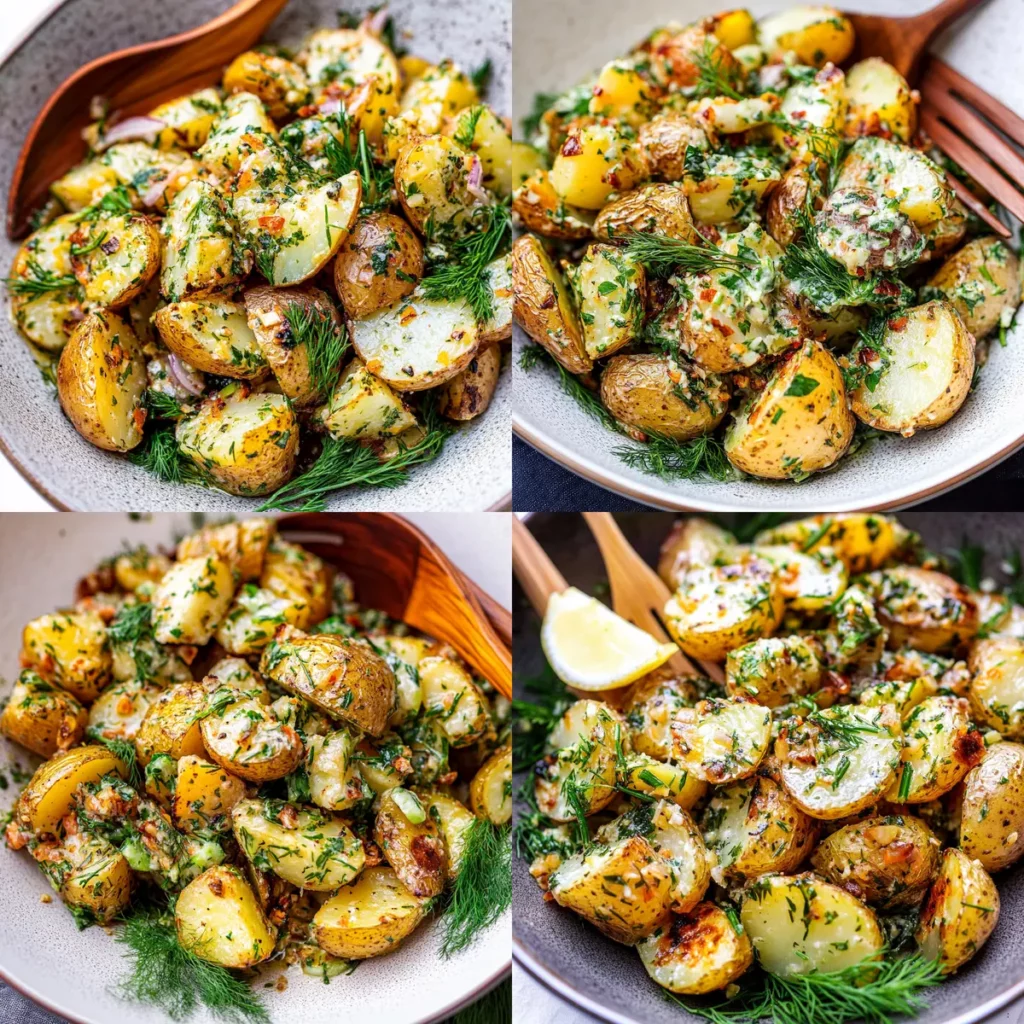 Herbed Roasted Potato Salad Recipe