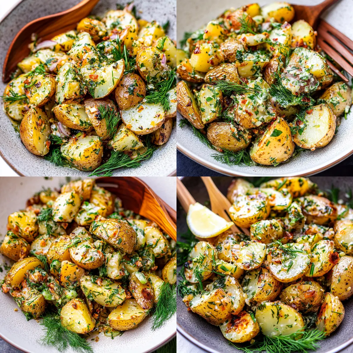 Herbed Roasted Potato Salad Recipe