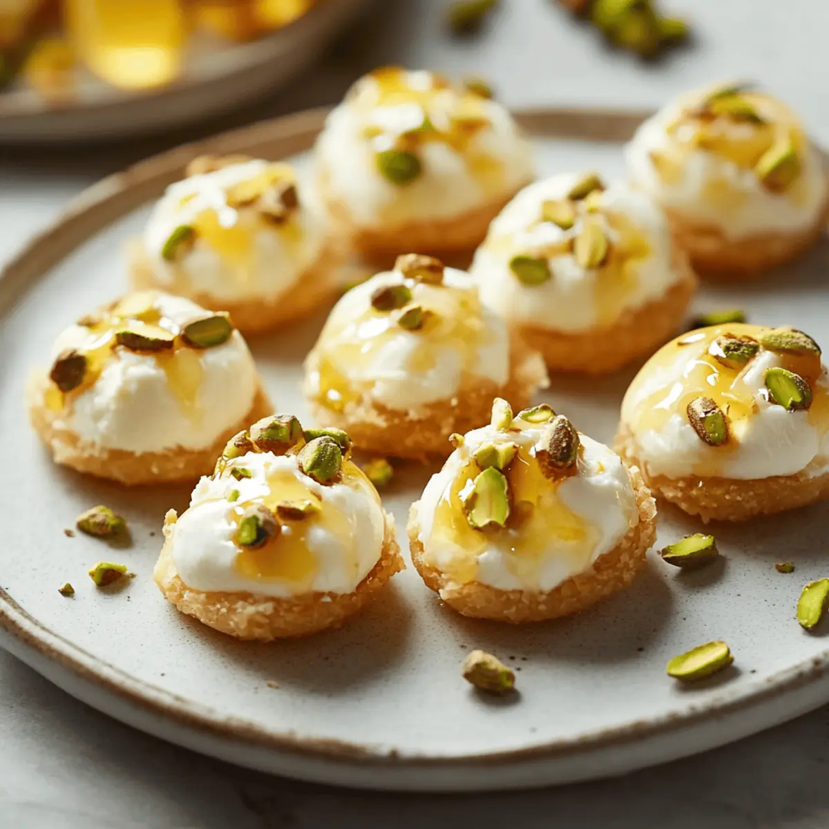 Delicious Ricotta Pistachio Honey Bites Recipe for Sweet Treats