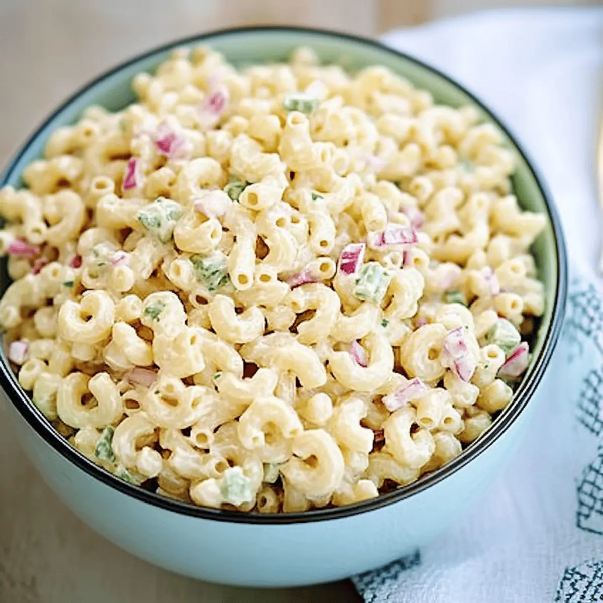 Delicious Classic Macaroni Salad Recipe for Every Gathering